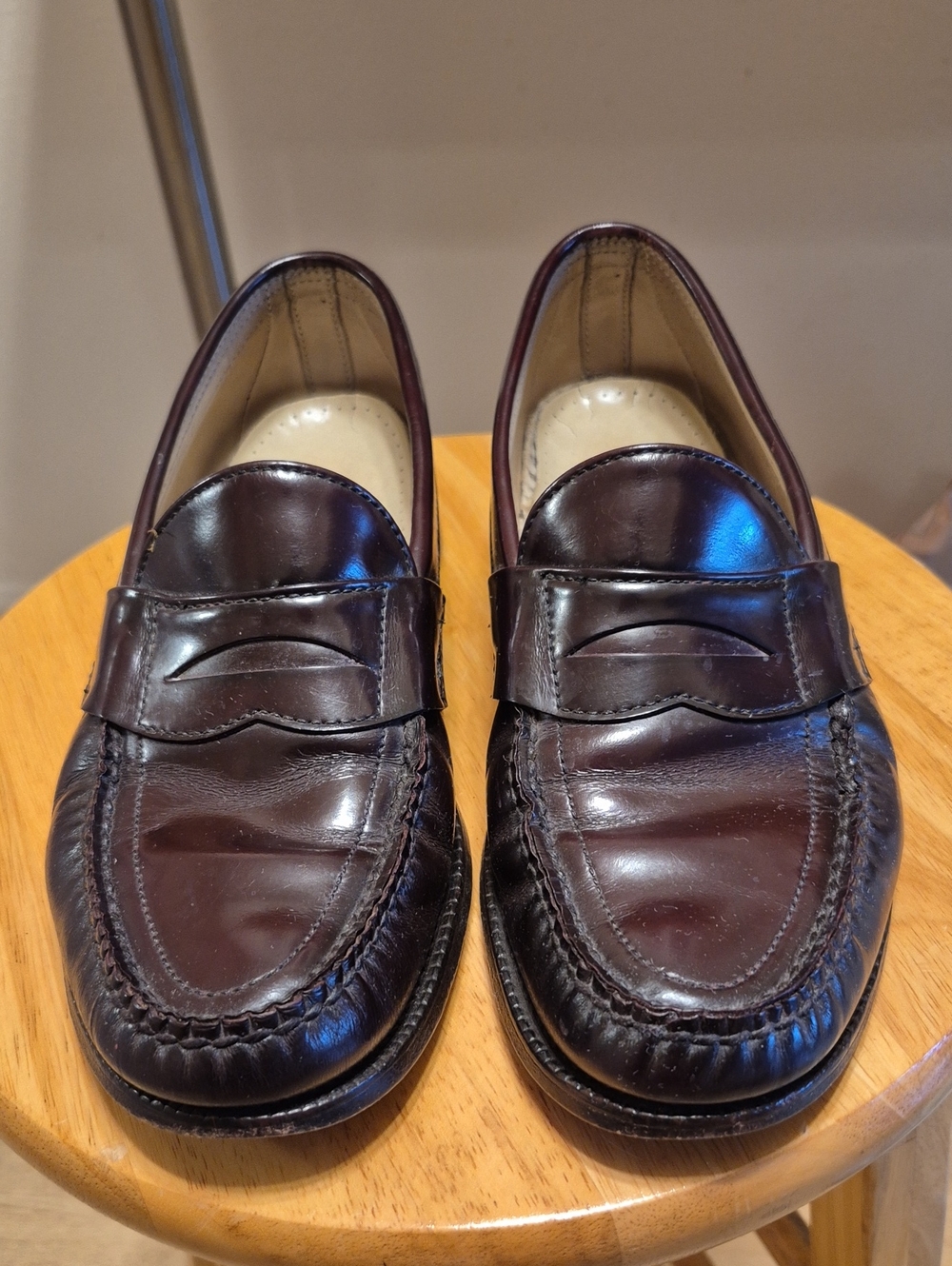 SAS Brown Genuine Leather Loafers